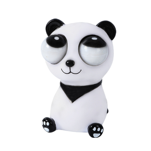解压玩具瞪眼爆眼熊猫减压捏捏乐熊公仔儿童发泄搞笑整蛊创意神器