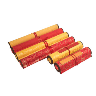 签到卷轴签到本商务结婚婚礼嘉宾签名册轴本年会会议签到簿签名布