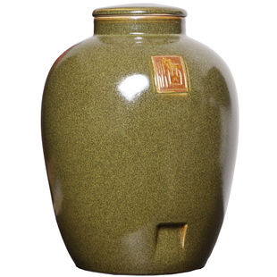 密封陶瓷酒坛泡酒罐10斤20斤30斤50斤泡酒瓶茶叶末酒缸酿葡萄酒坛