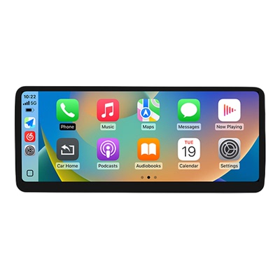 奔驰窄边框中控大屏苹果华为互联