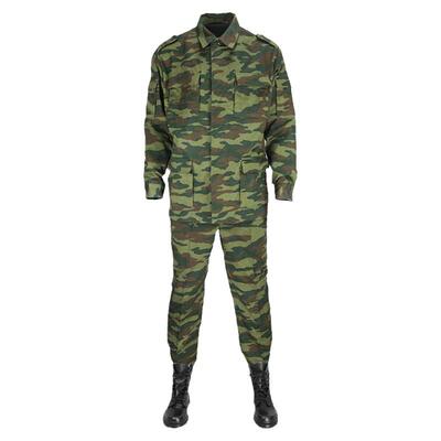 冷战时代俄军原品横纹迷彩作战服