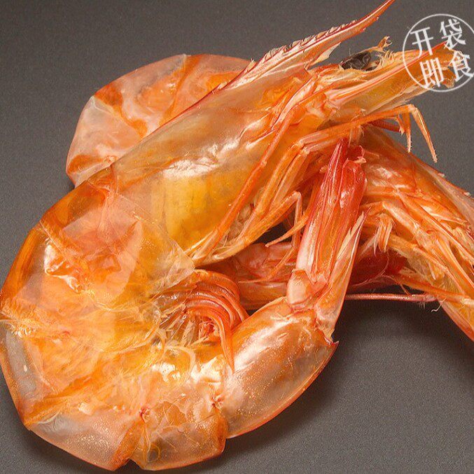 峰旭渤海即食烤虾干 盐田虾九成干 冷冻保存盐田虾会有黑头