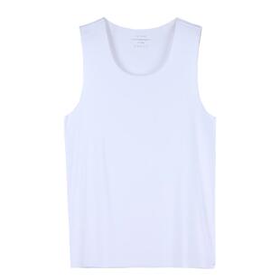 犇业新款男莫代尔无痕背心跨栏薄款宽肩夏季弹力透气打底汗衫9502