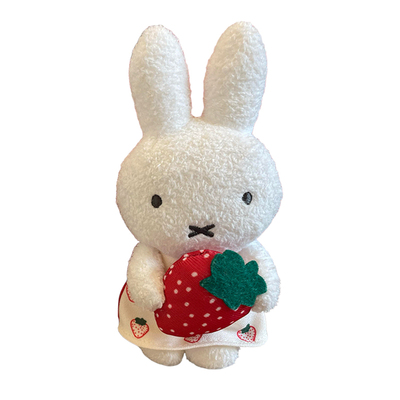 日系草莓兔子包挂小玩偶挂件毛绒公仔可爱迷你闺蜜包包挂饰钥匙扣