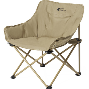 牧高笛户外折叠椅便携式超轻钓鱼椅旅游野餐马扎靠背小凳子月亮椅