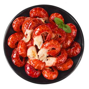 龙虾尾冷冻鲜活小龙虾无冰衣虾尾特大号虾球鲜冻批发商用生鲜整箱