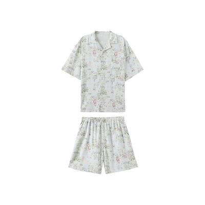成人短袖家居服套装oakfamily