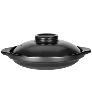 商用特浅砂锅干烧锅耐高温浅口砂锅酒店饭店专用浅锅大口径陶瓷锅