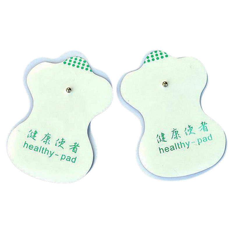 通用扣式硅胶脉冲电极贴片配件