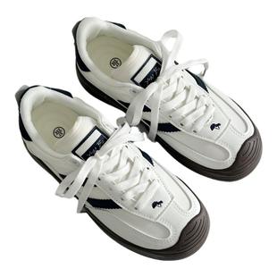 荔枝公园 德训鞋子女2025女夏季透气板鞋女ins风学生韩版复古女鞋