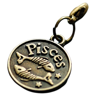 十二星座挂件TN旅行者黄铜