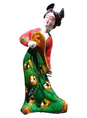 高水旺唐三彩陶瓷七乐俑商务礼品