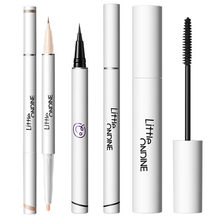 [笔类套组]小奥汀双头极细眉笔套组三件套睫毛打底膏眼线笔卧蚕笔