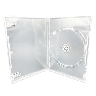 包邮透明单片 双片CD/DVD刻录光盘包装盒碟片软盒保存收纳包装塑料盒子光盘打印刻录透明塑料盒刻录定制彩页