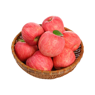 富县红富士苹果新鲜当季应季水果冰糖心脆甜多汁整箱包邮现摘现发
