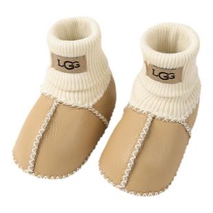 婴儿鞋子春秋新生儿防滑学步鞋男宝女宝鞋袜保暖鞋小宝宝加厚棉鞋