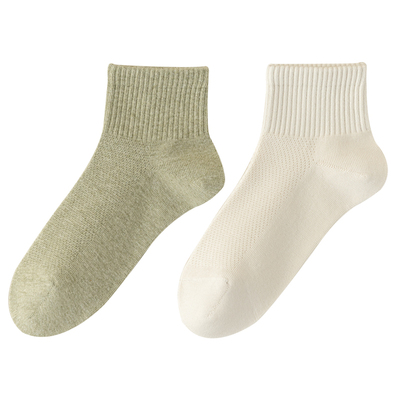 纯棉网眼短袜防臭透气女春夏网眼