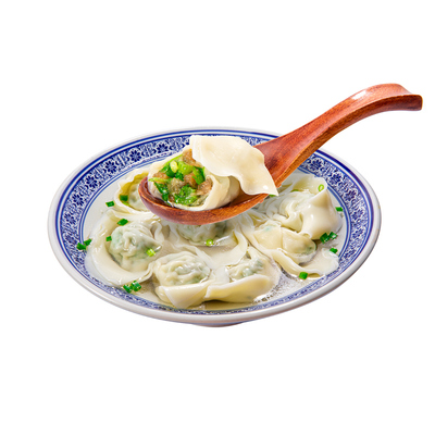 鹿有有芹菜鲜肉大馄饨猪油渣速食