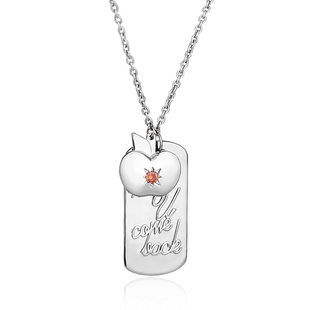 同人周边夏以昼项链苹果忠诚勇敢方牌精致时尚生日送礼物