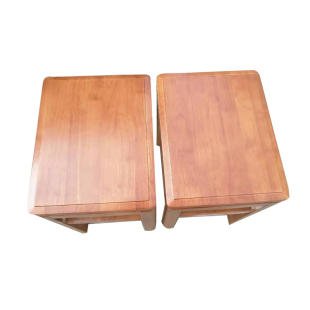 全实木长方凳家用现代简约餐桌凳创意小吃餐厅饭店高凳子吃饭原木