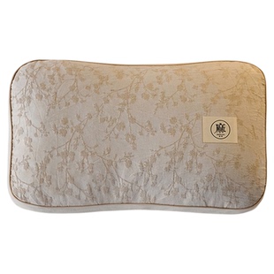 Bejirog/北极绒2025新款棉麻荞麦枕纯棉成人枕头亚麻提花家用