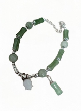 新中式节节高升竹节手链古风女款