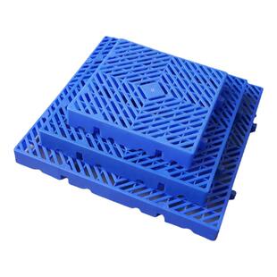 加厚塑料防潮垫板栈板组合式超市冻冷库地台板仓库地垫板工业隔板