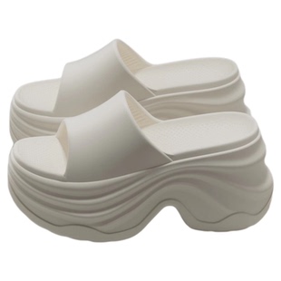 厚底增高拖鞋女士夏季外穿2025新款时尚高跟防滑EVA松糕底凉拖鞋