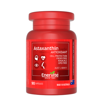 澳乐维他4mg虾青素胶囊口服澳洲进口官方旗舰店雨生红球藻精华