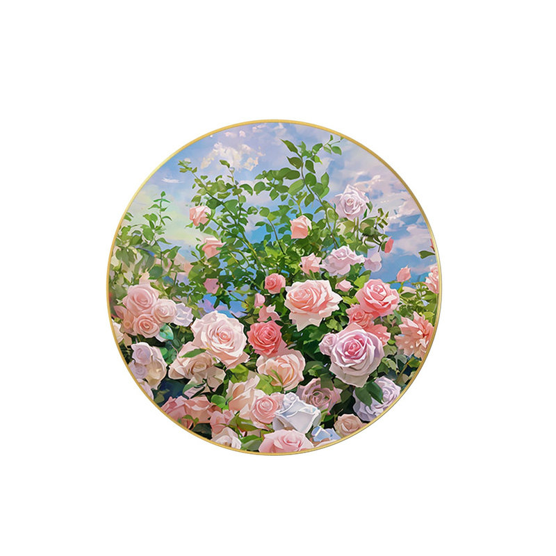 玫瑰花海钻石画方钻满点钻十字绣