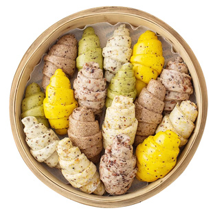 藜麦牛角包馒头半成品速食早餐宝宝儿童营养粗粮手工无糖精主食