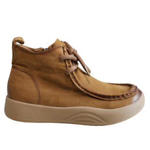 清仓马丁靴女款春秋短筒女鞋真皮平底韩系小裸靴厚底小香风短靴子