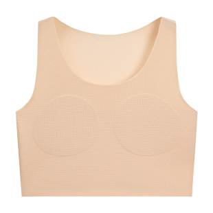 套头束胸内衣大胸显小超平无痕塑胸裹胸女cos缩胸学生平胸神器夏