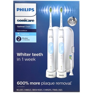 美国直邮Philips飞利浦电动牙刷sonicare声波式成人男女HX6829