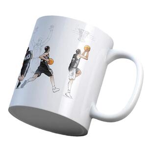 马刺吉诺比利欧洲步马克杯篮球球迷礼物送友节日礼体彩店奖品