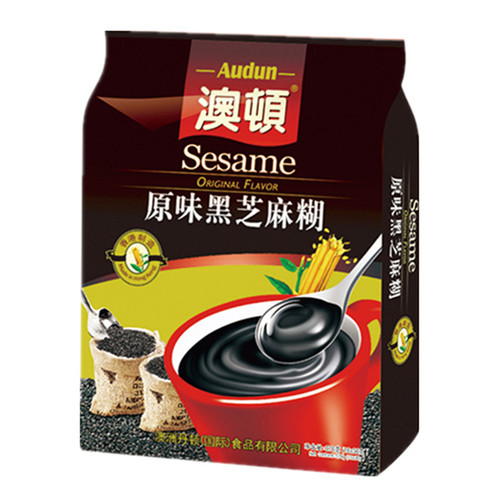 九年老店澳顿原味黑芝麻糊576克手磨纯芝麻浓香独立包学生代餐粉