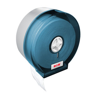 免打孔大卷纸盒壁挂式防水厕纸盒卫生间大盘纸盒家用卷纸筒免钥匙