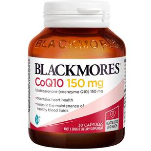 澳佳宝BLACKMORES辅酶素q10软胶囊150mg300mg熬夜心脏血管正品