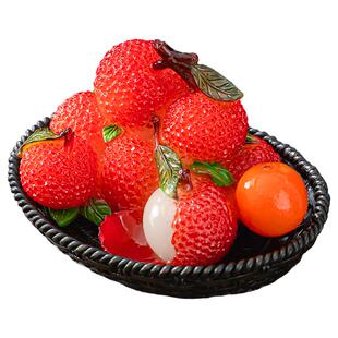 荔枝变色茶宠摆件精品可养茶具配件高端茶盘创意茶道茶玩茶桌茶台