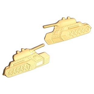 全新复刻五五陆战金色坦克符号胸针铜制领章配件怀旧徽章纪念品