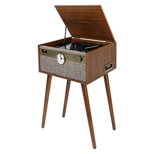 Victrola维可托乐落地式黑胶唱片机多功能6合1CD机蓝牙音箱礼物