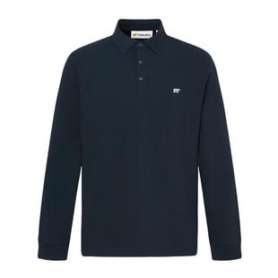 【秋季新品】GOLDEN BEAR/金熊 新款男装上衣棉感Polo领长袖T恤