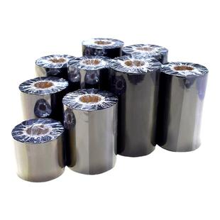 蜡基碳带卷标签混合基碳带树脂110mm*300M 40 50 60 70 80 90 100条码打印机铜版标签纸多功能热转印色带碳带