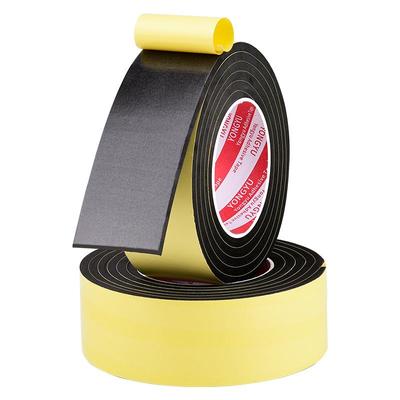 黑色泡棉胶带胶条海绵胶带