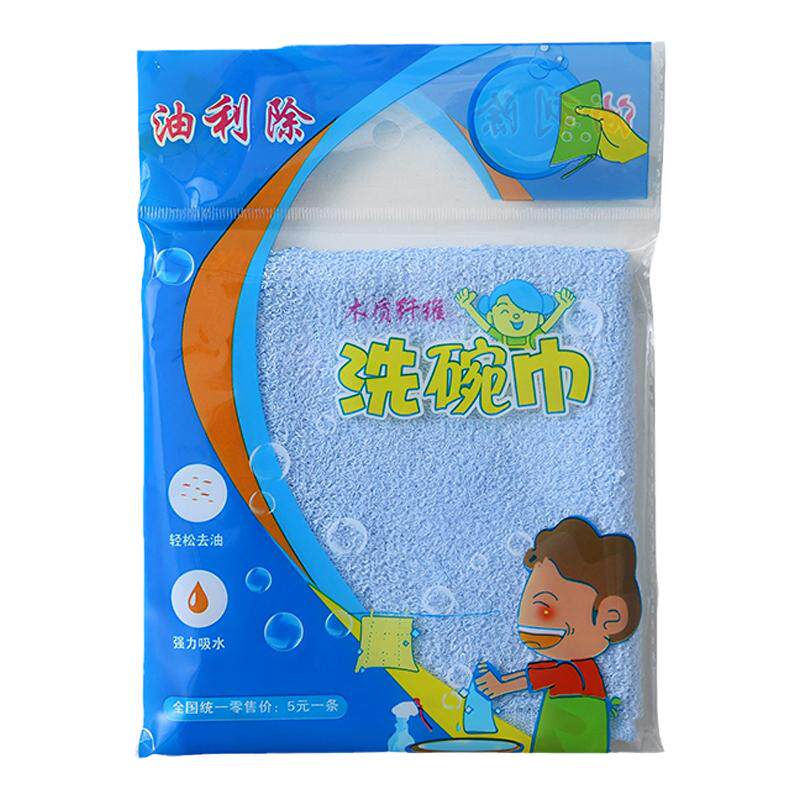 油利除木纤维加厚洗碗抹布