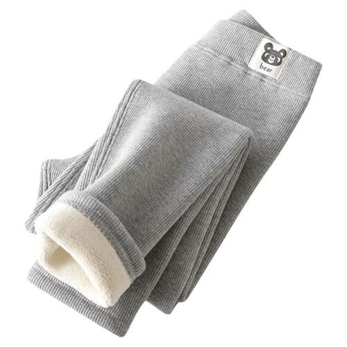 特厚女童打底裤冬季加绒加厚儿童外穿一体羊羔绒保暖棉裤宝宝裤子