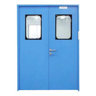 钢制洁净门广东实验室钢质门净化门无尘车间门密闭门医院医用门