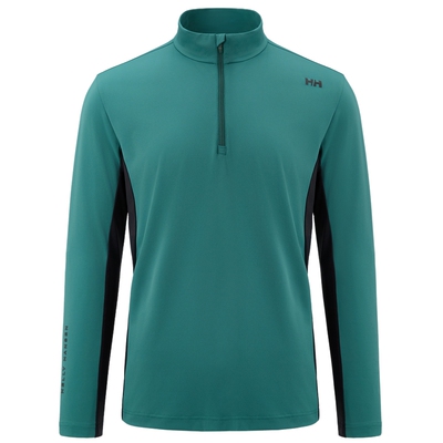 HELLY HANSEN/HH 25日常休闲弹力舒适半拉链立领长袖T恤