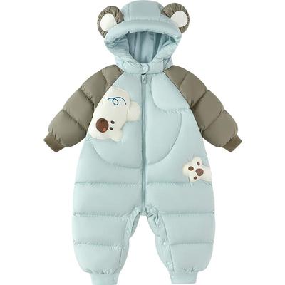 巴拉巴拉宝宝羽绒连体衣婴儿哈衣