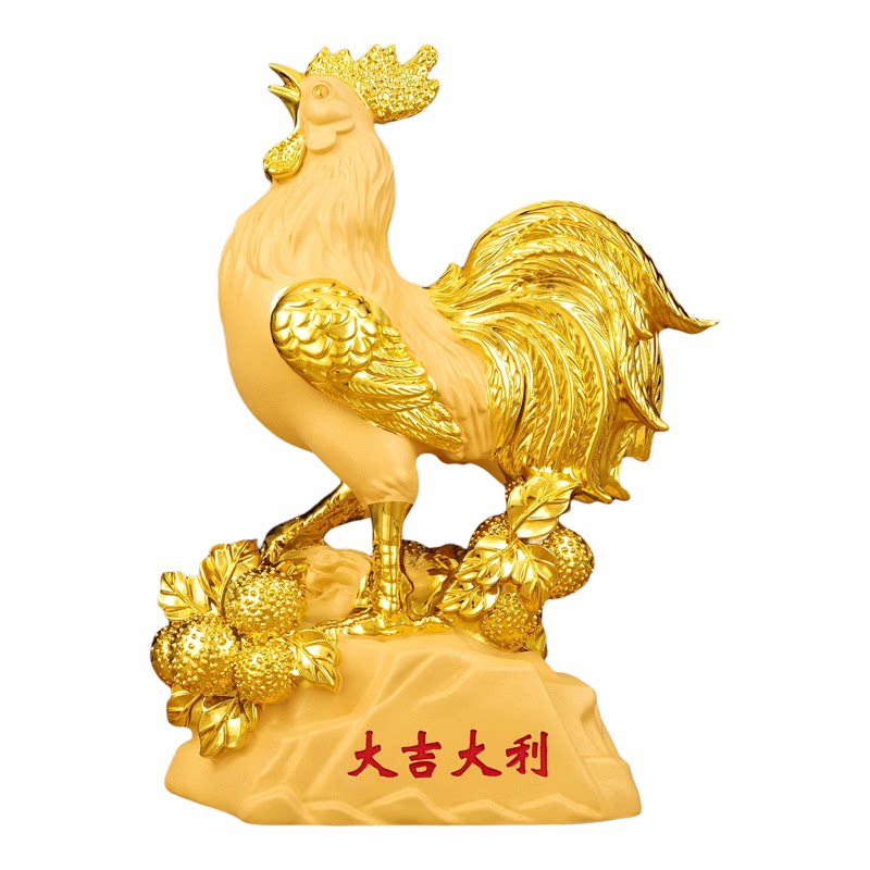 大吉大利公鸡摆件乔迁礼物